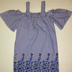 Off the shoulder floral dress